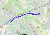 Trasa z dnia 2014-03-21 16:19 - mapa trasy gps - rower szosowy
