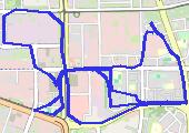 Trasa z dnia 2014-03-21 19:46 - mapa trasy gps - marsz