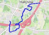 Trasa z dnia 2014-03-22 19:16 - mapa trasy gps - marsz