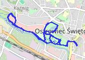 Trasa z dnia 2014-03-23 08:27 - mapa trasy gps - bieganie