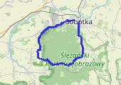 7 Polmaraton Slezanski w Sobotce - mapa trasy gps - bieganie
