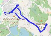 bieg - mapa trasy gps - bieganie
