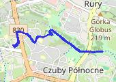 Trasa z dnia 2014-03-22 17:49 - mapa trasy gps - bieganie