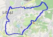 Trasa z dnia 2014-03-23 14:18 - mapa trasy gps - rower górski