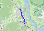 Police-->Jasienica - mapa trasy gps - rower górski