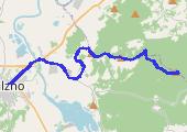 Trasa z dnia 2014-03-23 14:31 - mapa trasy gps - marsz