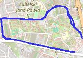 Trasa z dnia 2014-03-25 19:54 - mapa trasy gps - bieganie