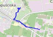 Trasa z dnia 2014-03-26 06:00 - mapa trasy gps - rower górski