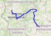Trasa z dnia 2014-03-27 18:56 - mapa trasy gps - samochód