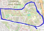 Trasa z dnia 2014-03-27 19:58 - mapa trasy gps - bieganie