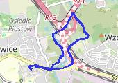 Trasa z dnia 2014-03-26 18:27 - mapa trasy gps - spacer