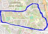 Trasa z dnia 2014-03-28 19:32 - mapa trasy gps - bieganie
