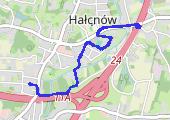 Trasa z dnia 2014-03-28 20:07 - mapa trasy gps - marsz