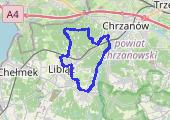 Trasa z dnia 2014-03-28 16:39 - mapa trasy gps - rower górski