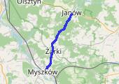 Trasa z dnia 2014-03-29 12:47 - mapa trasy gps - rower górski