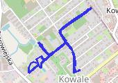 Trasa z dnia 2014-03-29 15:01 - mapa trasy gps - rower trekkingowy