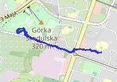 mroz - mapa trasy gps - bieganie