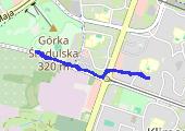 Trasa z dnia 2014-01-09 20:21 - mapa trasy gps - bieganie