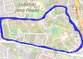 Trasa z dnia 2014-03-31 21:35 - mapa trasy gps - bieganie