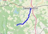 Trasa z dnia 2014-04-01 14:25 - mapa trasy gps - rower trekkingowy