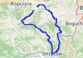 Trasa z dnia 2014-04-01 16:02 - mapa trasy gps - rower górski