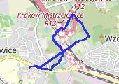 Trasa z dnia 2014-04-01 17:54 - mapa trasy gps - spacer