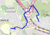 Trasa z dnia 2014-03-30 20:56 - mapa trasy gps - spacer