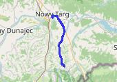 Trasa z dnia 2014-04-02 18:53 - mapa trasy gps - rower szosowy