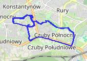 Trasa z dnia 2014-04-03 21:51 - mapa trasy gps - bieganie
