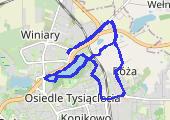 Trasa z dnia 2014-04-04 09:35 - mapa trasy gps - nordic walking