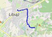 Trasa z dnia 2014-04-04 15:24 - mapa trasy gps - rower górski