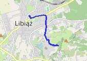 Trasa z dnia 2014-04-04 06:32 - mapa trasy gps - rower górski