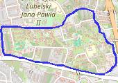 Trasa z dnia 2014-04-04 20:22 - mapa trasy gps - bieganie
