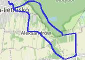 Trasa z dnia 2014-04-05 07:55 - mapa trasy gps - bieganie