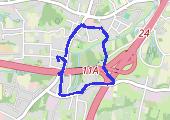 Trasa z dnia 2014-04-02 21:54 - mapa trasy gps - marsz