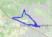 Trasa z dnia 2014-04-06 09:54 - mapa trasy gps - bieganie