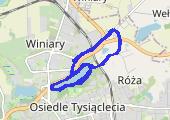 Trasa z dnia 2014-04-06 10:28 - mapa trasy gps - nordic walking