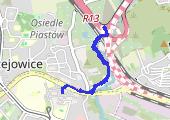 Trasa z dnia 2014-04-03 19:47 - mapa trasy gps - spacer