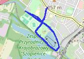 Trasa z dnia 2014-04-06 13:16 - mapa trasy gps - bieganie