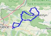 Trasa z dnia 2014-04-06 14:35 - mapa trasy gps - rower trekkingowy