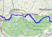Trasa z dnia 2014-04-06 20:07 - mapa trasy gps - motocykl