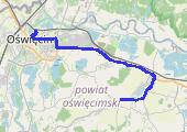Trasa z dnia 2014-04-06 16:23 - mapa trasy gps - samochód