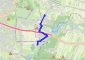 Trasa z dnia 2014-04-07 09:01 - mapa trasy gps - rower miejski