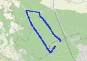 Trasa z dnia 2014-04-07 18:52 - mapa trasy gps - bieganie