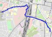 Trasa z dnia 2014-03-29 00:06 - mapa trasy gps - marsz