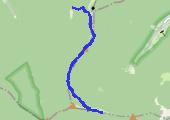 klimczok szyndzielnia wapienica - mapa trasy gps - wędrówka