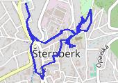 Wycieczka 2014-04-09 - mapa trasy gps - spacer