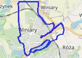 Trasa z dnia 2014-04-12 08:00 - mapa trasy gps - nordic walking