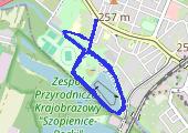 Trasa z dnia 2014-04-12 11:07 - mapa trasy gps - bieganie