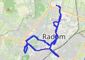 Trasa z dnia 2012-08-07 18:30 - mapa trasy gps - rower trekkingowy